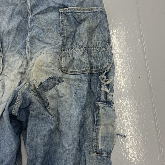 Vintage 40s Washington Dee Cee Denim Workwear Overalls 36x28 - Picture 5 of 5